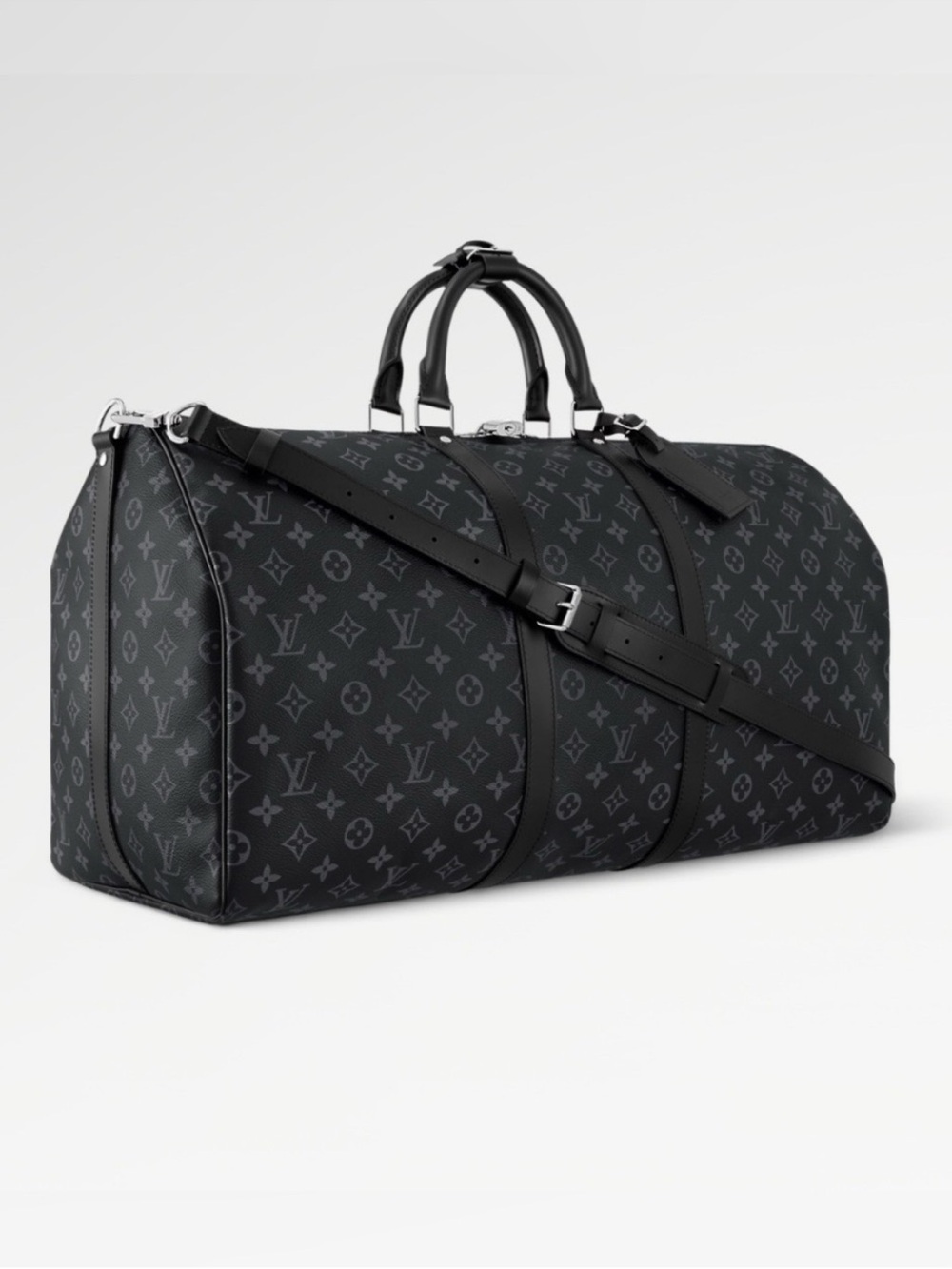 Louis Vuitton Black Monogram Duffle
